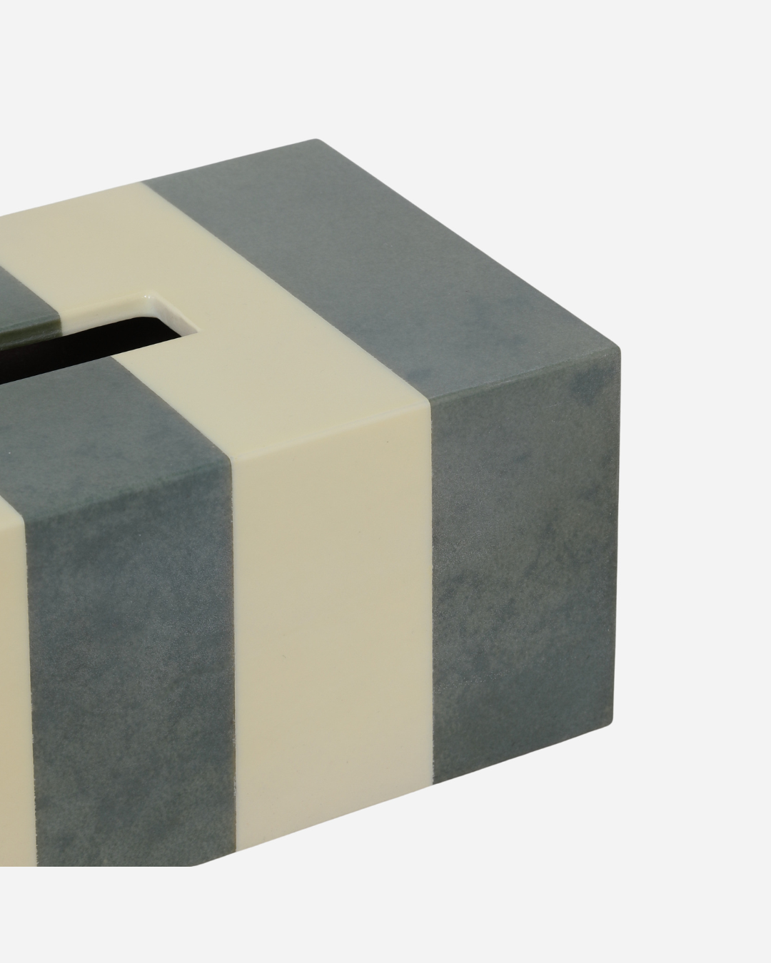 PELE: Two-Tone Parchment Tissue Box