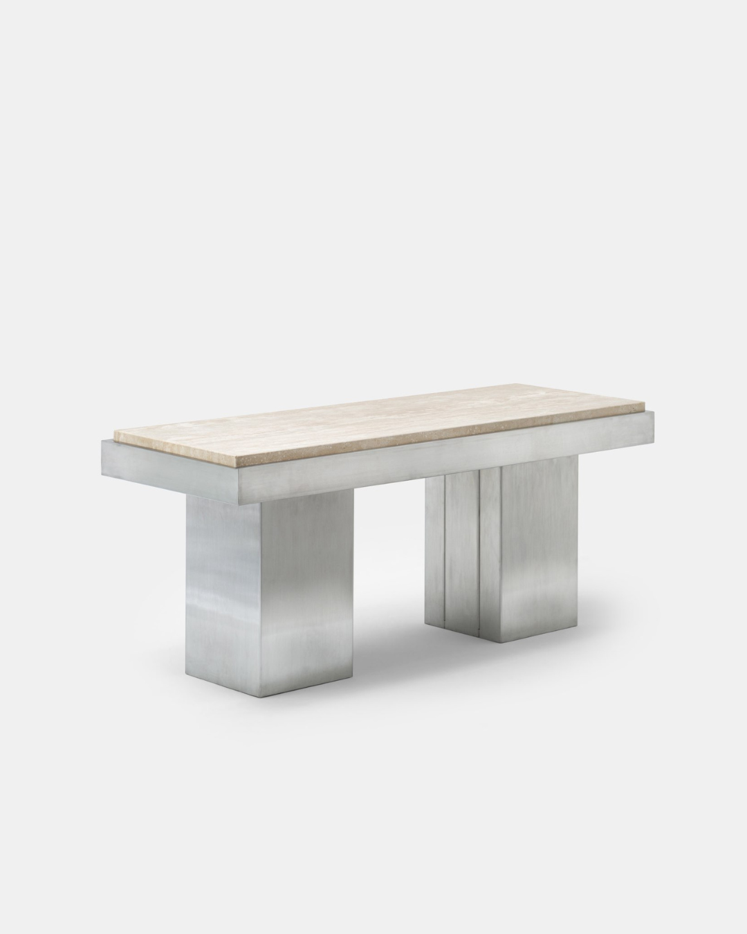 Steel Console Table: Low