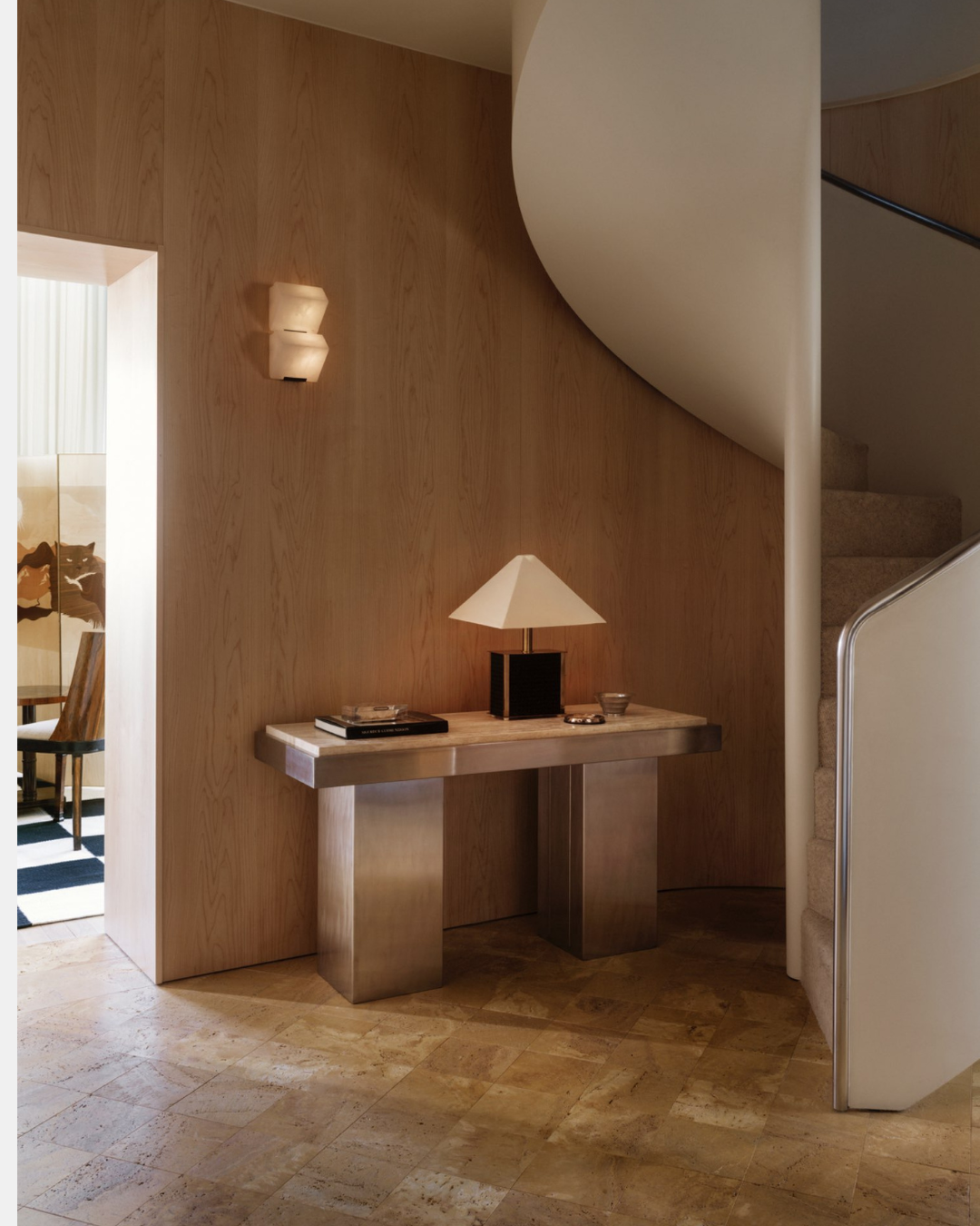 Steel Console Table: Tall