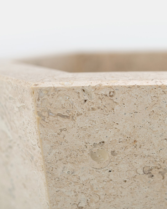 Travertine Vase