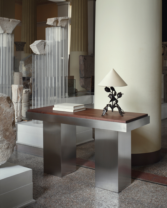 Steel Console Table — Tall