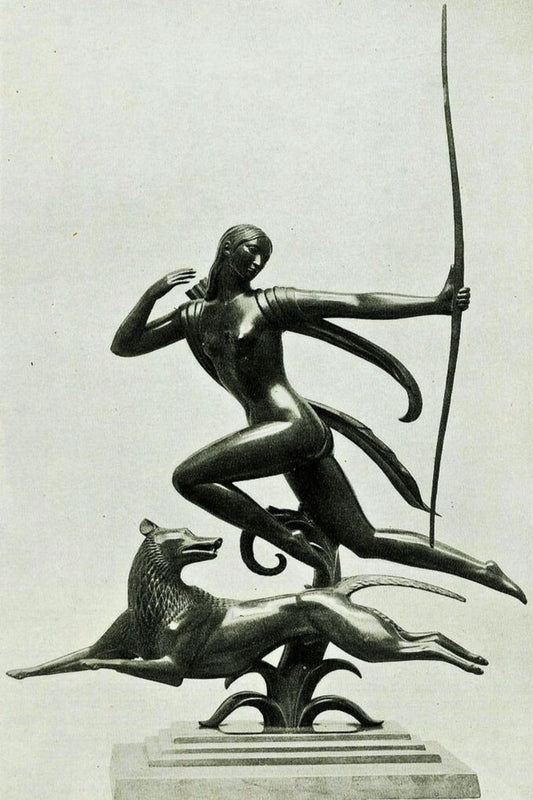 Paul Manship — Diana and a Hound, 1925