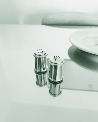 GARDA: Silver-Plated Salt & Pepper Mills