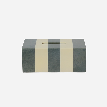 PELE: Two-Tone Parchment Tissue Box