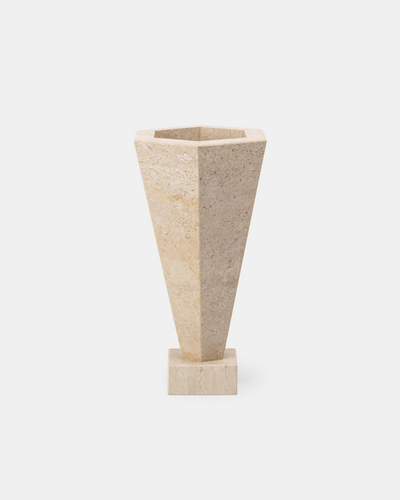 Travertine Vase