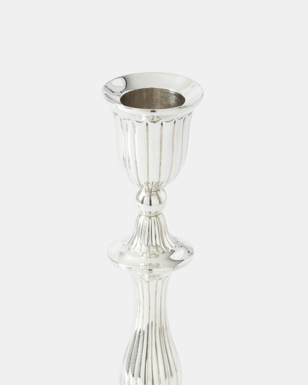 Sterling Silver Candlesticks — Sheffield, 1794