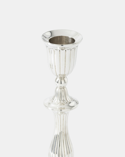 Sterling Silver Candlesticks — Sheffield, 1794