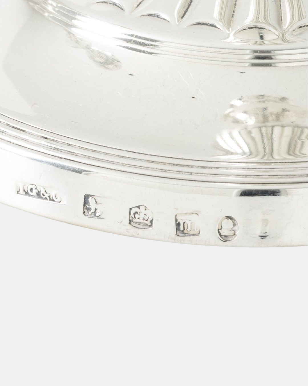 Sterling Silver Candlesticks — Sheffield, 1794