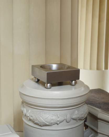 Brushed Steel Tray
