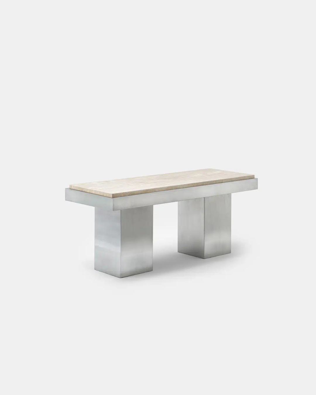Steel Console Table — Low
