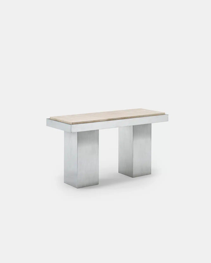 Steel Console Table — Tall